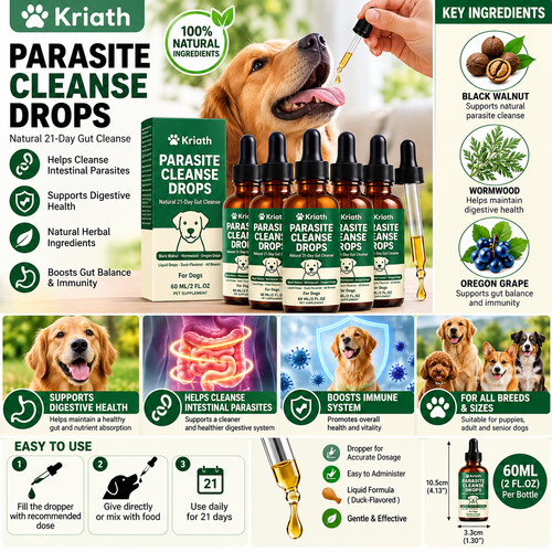 Pawsy parasite cleanse - pawsy, drops
