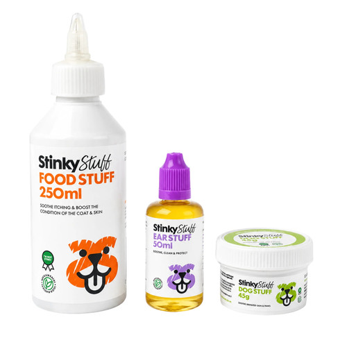 Itchy dog relief bundle - itchy,