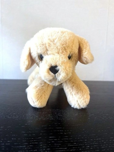 Soft golden puppy - puppy, plush