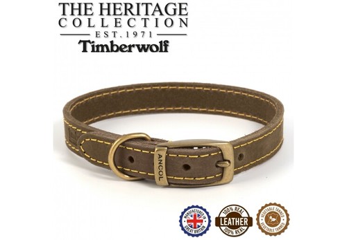 Ancol leather timberwolf - ancol,