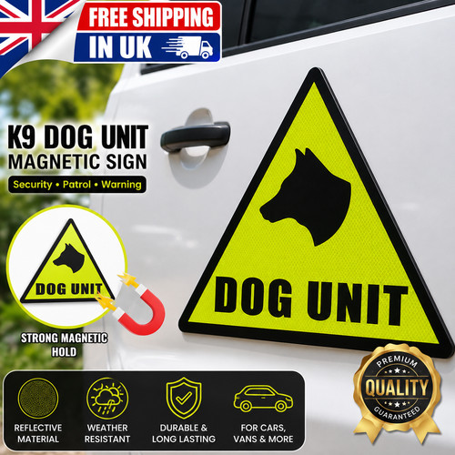 Dog unit reflective yellow - dog,