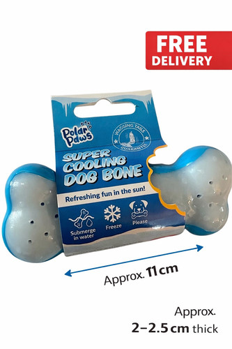 Cooling dog bone - dog, toy