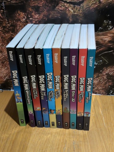 Dog man book bundle - man,