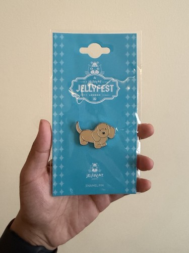 Jellycat sausage dog pin - sausage,