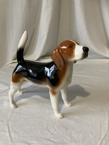 Vintage sylvac ceramic beagle - ceramic,