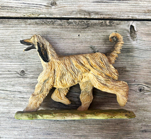 Afghan hound dog ornament - hound,
