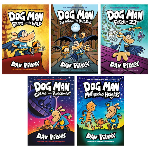 Dog man books collection - man,