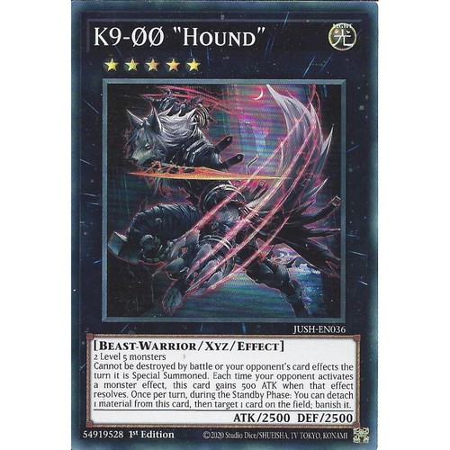 Jush en036 øø - k9-ØØ, "hound"