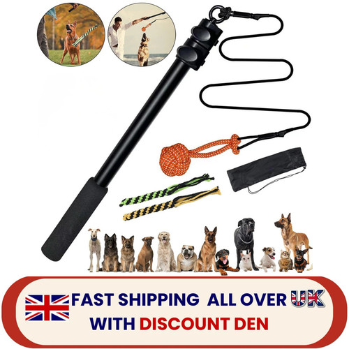 Extendable flirt pole for dogs - for,