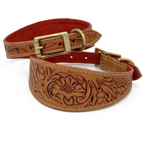 Leather whippet hand tanned - whippet,