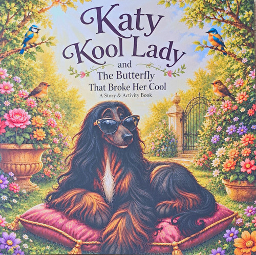 Afghan hound katy - afghan, kool