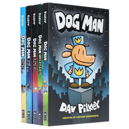 Dog man books - dog, collection