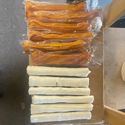 Large pressed bones and - x,